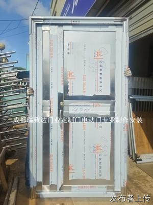 成都不锈钢门单元门庭院大门户外大门定制