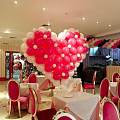 武汉气球造型布置背景板生日宴宴会宝宝满月寿宴求婚生日派对
