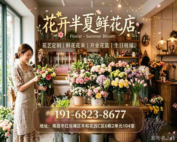 南昌市鲜花礼盒网红花店-南昌生日场景鲜花布置2026推荐